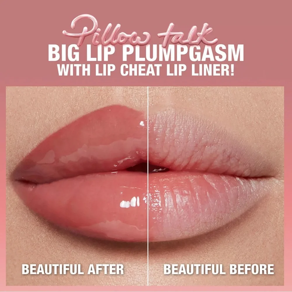 Charlotte Tilbury ‘Fair-Medium’ Pillow Talk Big Lip Plumpgasm Plumping Lip Gloss